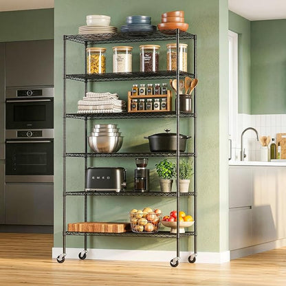 BestOffice | 6-Tier Wire Shelf - Image 2