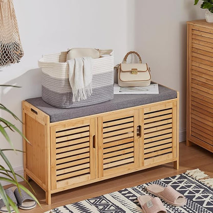 Storage Basket for Organizing, Woven Baskets for Storage, Rectangle Decorative - Image 6