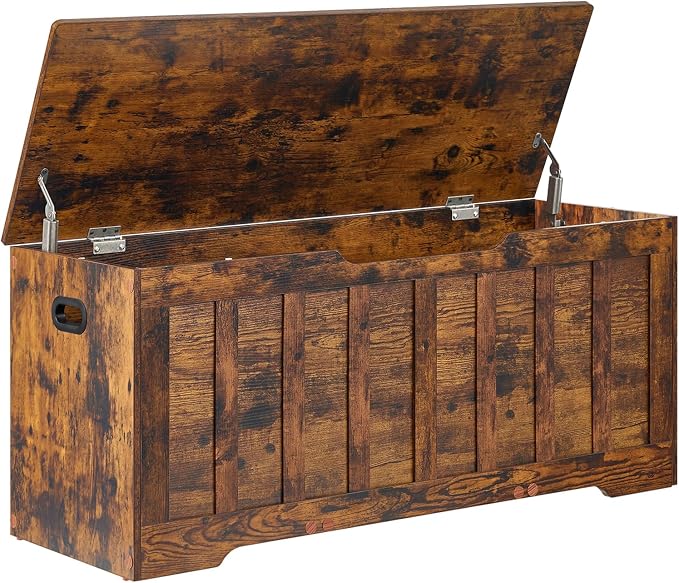 VANKILEY 43.3"Storage chest extra large, storage trunk by Unknown