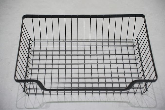 4 Tier Rolling Cart, Fruit Basket Metal - Image 7