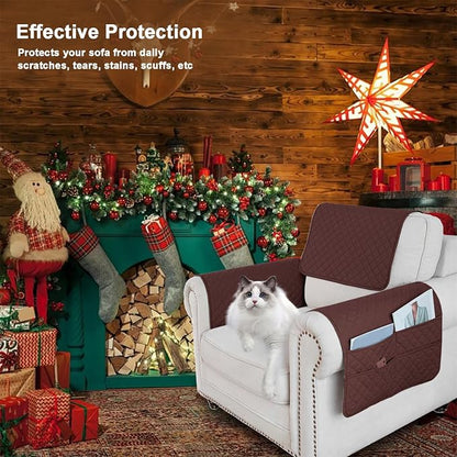 Waterproof Sofa Armrest Cover Headrest Cover - Image 2