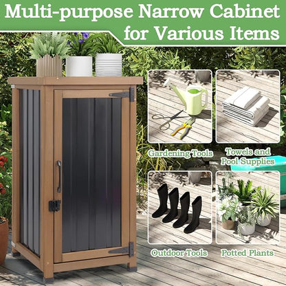 Small Outdoor Storage Cabinet Waterproof - Image 6