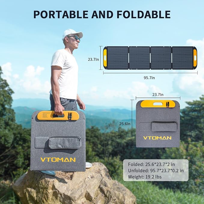 VTOMAN Jump 600X Solar Generator - Image 7