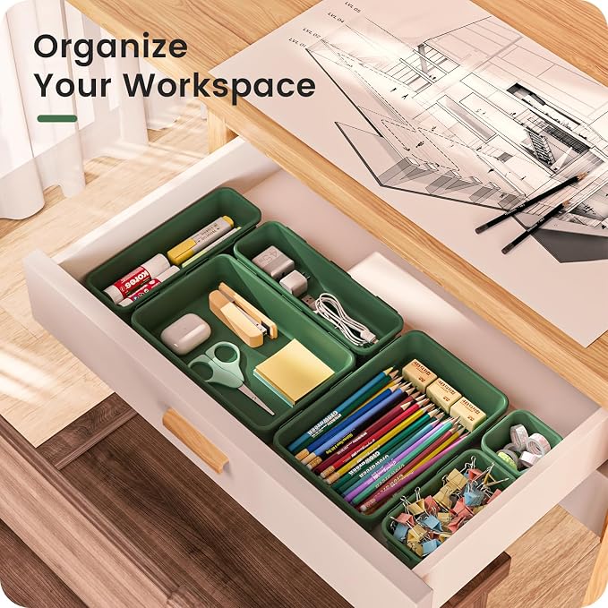 【Military Grade】A-LuGei Drawer Organizer, 【】Makeup organizer - Image 5