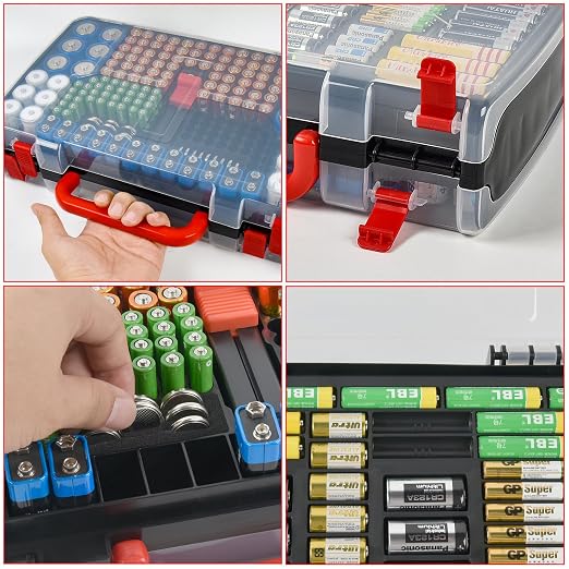Battery Storage Organizer Case Holder Box - Image 4
