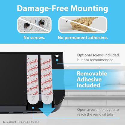 TotalMount Hole-Free Remote Holder – Eliminates the Need to Drill Holes in Your - Image 4