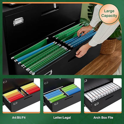 Letaya Lateral 3 Drawer File Cabinets - Image 10