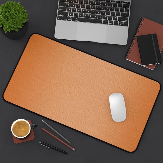 Brushed Metal Texture Desk Mat - Image 3