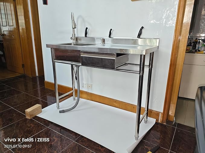 304 Stainless Steel Utility Sink - Image 9
