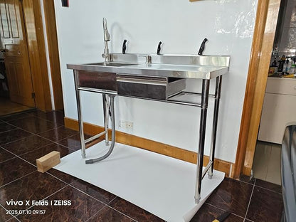304 Stainless Steel Utility Sink - Image 9