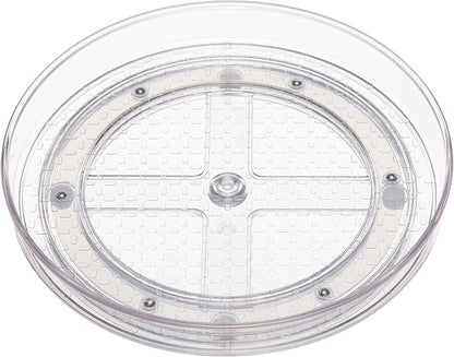 Amazon Basics Clear Lazy Suzan Turntable Organizer by AmazonBasics