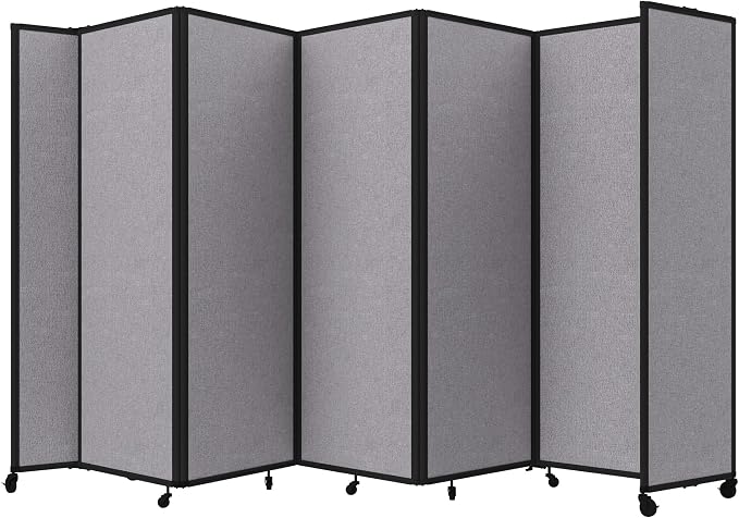 Versare Room Divider 360 Portable Wall Partition | Folding Panels | Large by VERSARE