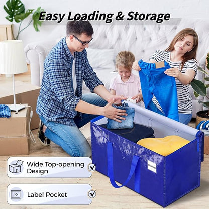 16 Pack Extra Large Heavy Duty Moving Bags, Reinforced Handles & Heavy-Duty - Image 5