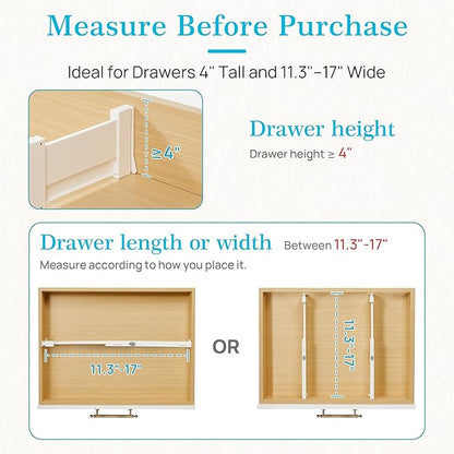 Vtopmart 16 Pack Drawer Dividers - Image 7