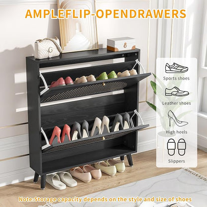 Fsbecl Shoe Storage Cabinet for Entryway - Image 5