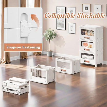 VECELO Plastic Storage Cabinet - Image 5