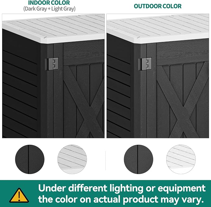 YITAHOME Outdoor Horizontal Storage Shed - Image 7