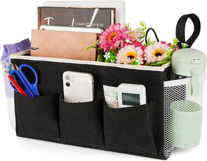Bedside Caddy Bedside Organizer Bedside Storage Caddy by Lilithye