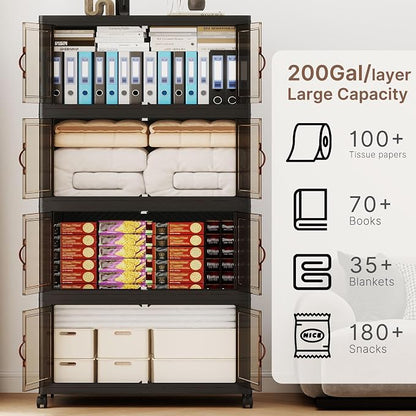 936QT Extra Large Stackable Storage Bins - Image 3