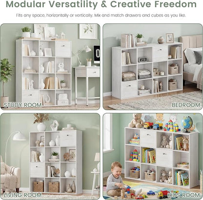 12 Cube Storage Organizer, Bookcase - Image 4