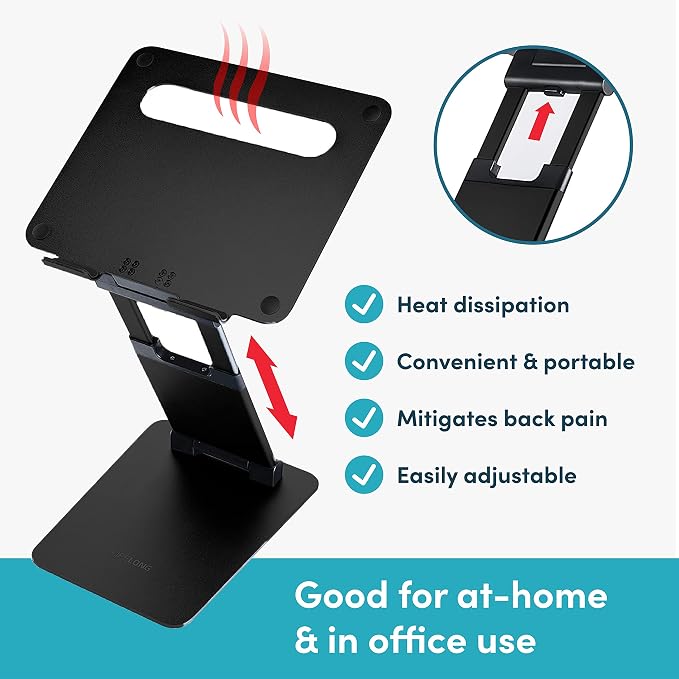 Lifelong Ergonomic Adjustable Laptop Riser - Image 4