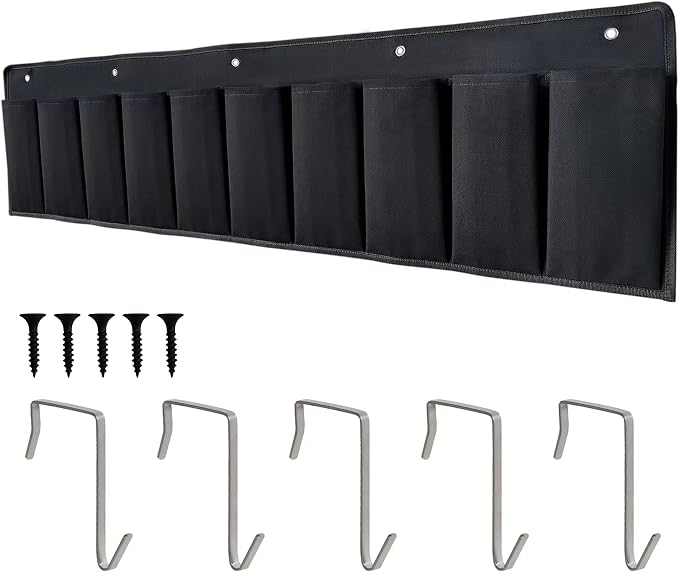 RV Shoe Pockets 10 Pockets Heavy Hanging Bedside Storage Organizer by RVZONE