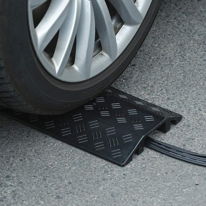 Medium 1 Piece - Floor Cord Cover Cord Protector Drop Over Drop Trak Cable Ramp - Image 5