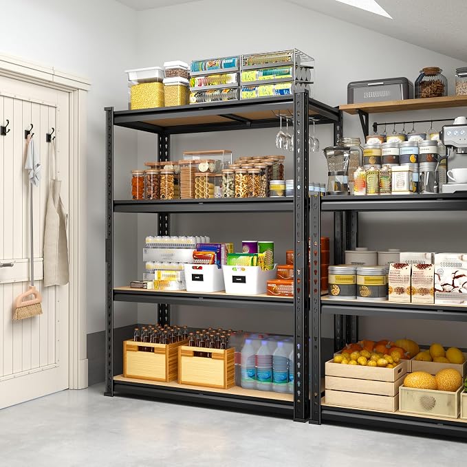 DurayLoly 4-Tier Storage Shelves Dual-Use Shelf - Image 7