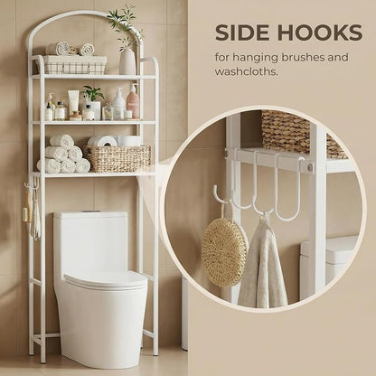 3 Tier Over The Toilet Storage Rack, Bathroom Organizer | Toilet Storage - Image 4