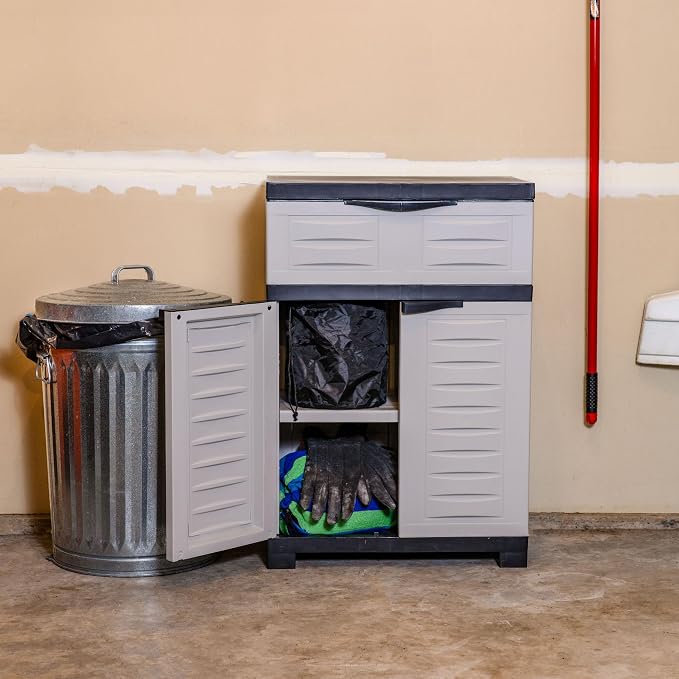 Sunnydaze 34.5" Garage Storage Cabinet - Image 10