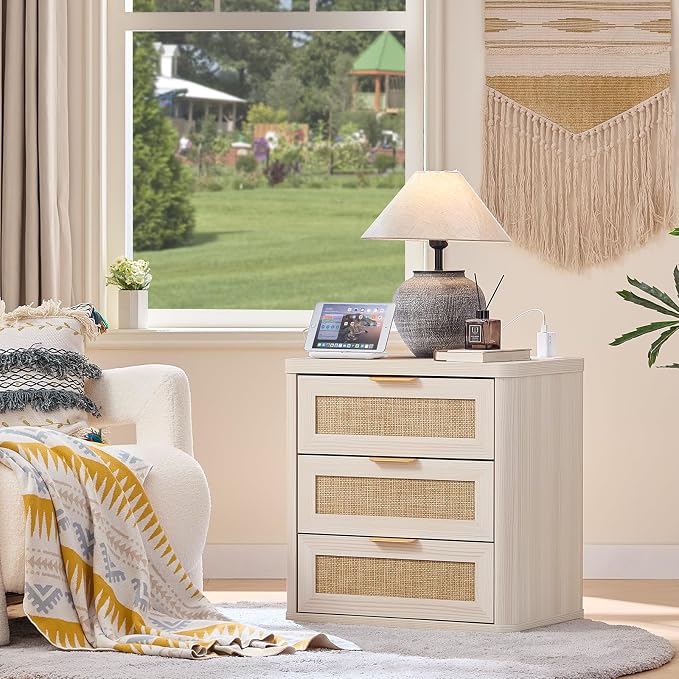 LEYAOYAO Rattan Night Stand - Image 7