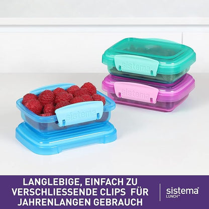 Sistema Lunch Collection Food Storage Containers, 6.7 oz./0.2 L - Image 2