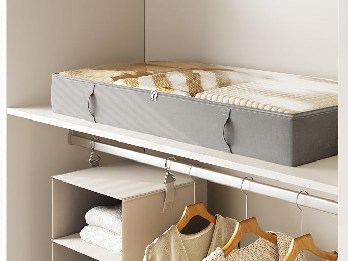 Vailando Storage Containers, 6 Inches Tall 60L Underbed Storage Bins - Image 6