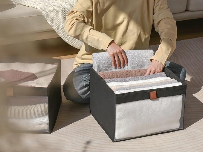 StorageWorks Closet Storage Bins, Extra Large Storage Baskets - Image 8