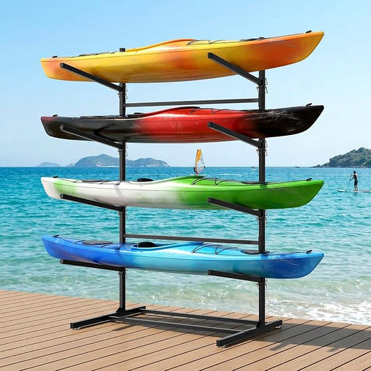 LILYPELLE Kayak Storage Rack, Heavy Duty Kayak Rack, Wall Mount, Freestanding by LILYPELLE
