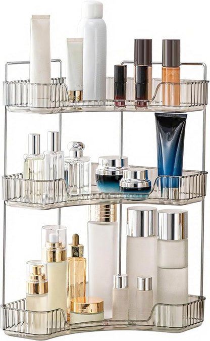 YCIA&DONE Corner Bathroom Counter Organizer, Makeup Organizer by YCIADONE