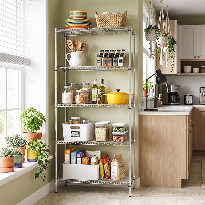 BestOffice | 5-Tier Wire Shelf - Image 2