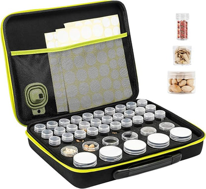 ProCase 41 Slots Seed Storage Organizer Sorter Box, Sturdy Seed Bank Saving Kit by ProCase