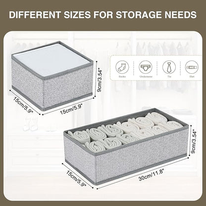 DIMJ Drawer Organizer Clothes, Dresser Organizer - Image 4
