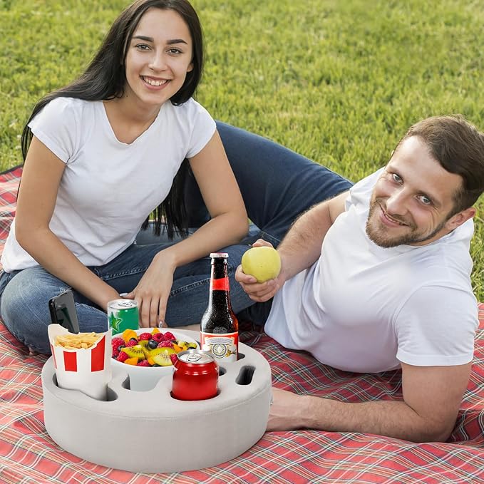 Couch Cup Holder-Sofa Cup Holder Pillow | Couch Caddy Buddy | Drinks Cupholder - Image 9