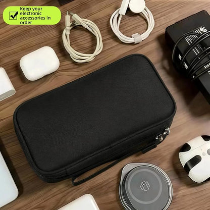 Portable Waterproof Double Layers All-in-One Storage Bag, Travel Cord - Image 7