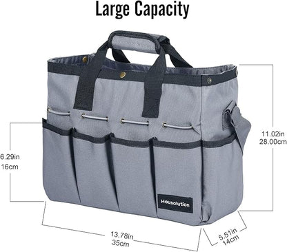 Housolution Garden Tote Bag, 900D Gardening Tool Bag, Garden Tote Storage Bag - Image 2