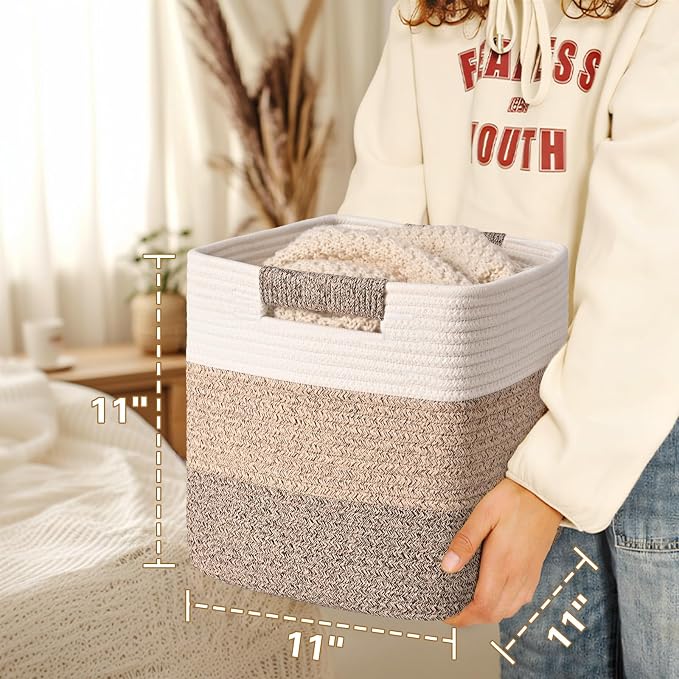 11 Inch Storage Cubes, 6 Pack Cube Storage Bins - Image 4