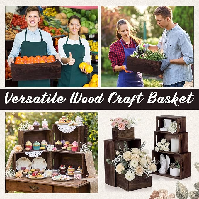 AceOrbit Set of 6 Wood Crates - Image 7