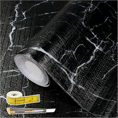Drawer and Shelf Liner for Kitchen Cabinet: 23 in X 30 Ft Non Slip Waterproof by Kimhan