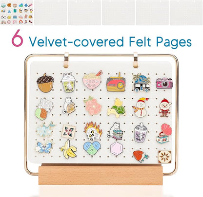 PACMAXI Display Organizers, Brooch Holder, Enamel Pin Pages - Image 4