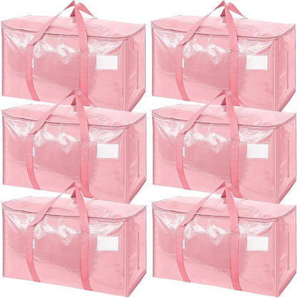 TICONN 6 Pack Extra Large Moving Bags Heavy Duty by TICONN