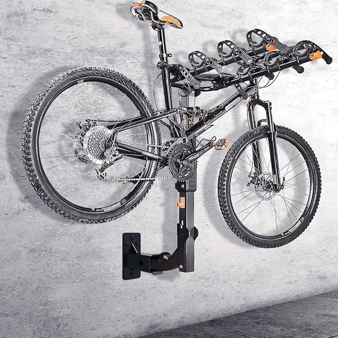 Hitch Wall Mount, Wall Mount Bike Rack Hitch, Hitch Cargo Carrier, Bicycle - Image 6