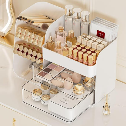 Makeup Organizer with Drawers, Large Capacity Countertop Organizer - Image 3
