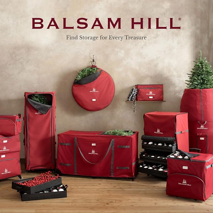 Balsam Hill Deluxe Rolling Ornament Chest - Image 9